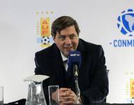 Presidente de la Asociación Uruguaya de Fútbol, Ignacio Alonso, en una fotografía de archivo.