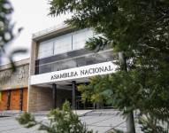 Fachada de la Asamblea.