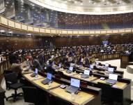 El Pleno de la Asamblea Nacional, en Quito.