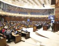 Imagen del pleno de la Asamblea Nacional en una foto tomada el 1 de febrero.