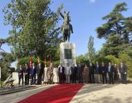 MADRID, 10/08/2022.- Ecuador celebró esta semana los 213 años de su Primer Grito de Independencia en Madrid, un acto en el que Andrés Vallejo, embajador de país andino en España, recordó que ambos países viven un gran momento de cooperación que esperan dirigir a combatir la desnutrición infantil.