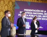 En un evento en el Palacio de Carondelet se presentó la primera Política Pública de Rehabilitación Social.