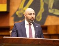Mario Godoy en el pleno de la Asamblea Nacional.