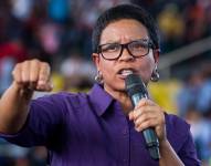 Erika Farías, hasta hoy alcaldesa de Caracas.