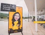 La iniciativa fue presentada por el Municipio de Portoviejo, resaltando entre algunas figuras de la ciudad, a nuestra compañera de En Contacto.