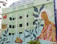 Los murales son parte del proyecto de transformación de la Calle Panamá, y dos plazoletas, ubicadas en las calles Luzárraga e Imbabura.
