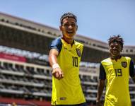 Kendry Páez, figura de la selección ecuatoriana sub 17.