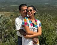 Nodal y Ángela Aguilar durante una de sus vacaciones en México.