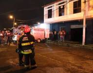 El incendio sucedió en las calles 17 y la Q, en el suburbio de Guayaquil.