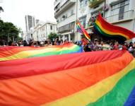 Guayaquil, 29 de Junio del 2013. Desfile del orgullo GAY. APIFOTO/Archivo