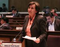 La mañana de hoy se instaló el sexto día de audiencia de juicio contra la exasambleísta Nívea Vélez.