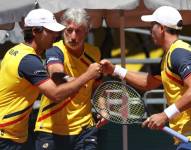 La selección ecuatoriana de tenis.