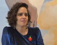 La cineasta Ana Cristina Barragán, de 38 años, con su película 'Hiedra', ganadora del premio al Mejor Guion en la 82 edición del Festival de Venecia.