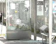 Mupis dañados en Quito