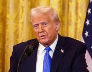 Fotografía del 7 de febrero de 2025 del presidente de EE.UU., Donald Trump.