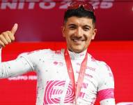 Richard Carapaz, ciclista ecuatoriano.