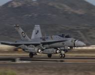 Fotografía de un F/A-18. Imagen tomada del Comando de Sistemas Aéreos Navales de Estados Unidos (Naviar)