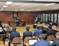 Prohibición de salida y presentación periódica a 15 procesados por caso Dhruv. Foto: Fiscalía Ecuador