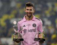 Lionel Messi, delantero argentino, se encuentra orgulloso de la temporada del Inter Miami.