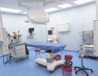 Imagen de centro quirúrgico pediátrico del Hospital de Niños en Ecuador.