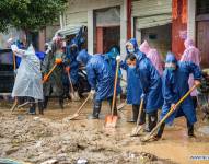 Entre los días 17 y 22 de ese mes, 39 ciudades de Henan registraron aguaceros. Twitter