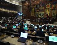 El Pleno de la Asamblea Nacional, en Quito.