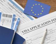 Imagen referencial del formulario de aplicación para la Visa Schengen
