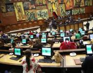 Pleno de la Asamblea Nacional en una fotografía de archivo.