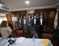 El Comité Olímpico Ecuatoriano (COE), está liderado por el exnadador Jorge Delgado.