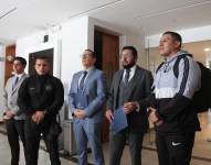 Rueda de prensa por parte de los servidores penitenciarios sobre el habeas corpus.