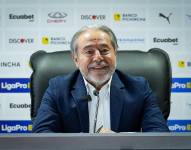 El presidente de Liga de Quito, Isaac Álvarez, habló del amistoso del Inter Miami en Ecuador.