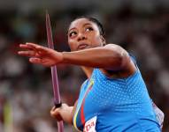 Juleisy Angulo rompe récord nacional al registrar un lanzamiento de 63,25 metros