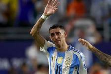 Ángel Di María, leyenda argentina.