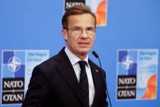 Ulf Kristersson, Primer ministro de Suecia.