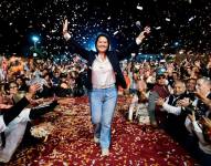 En un mitin celebrado en Trujillo, Fujimori confirmó que volverá a ser candidata presidencial en 2026.