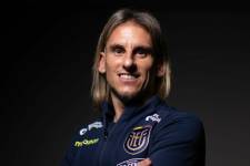 Sebastián Beccacece, director técnico de Ecuador.