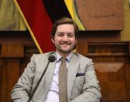 Foto de Esteban Torres en una sesión de la Asamblea Nacional en marzo de 2023.