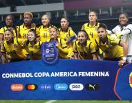 Jugadoras de la selección de femenina de Ecuador en la Copa América