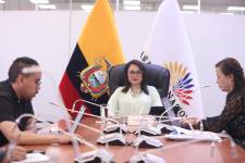 La sesión de la Comisión de Fiscalización y Control Político del Órgano Legislativo.