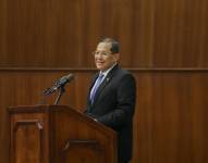 Imagen de Luis Almeida Morán, en una imagen como asambleísta en 2023.