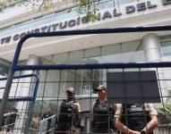 Edificio de la Corte Constitucional en el norte de Quito.