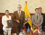 Daniel Noboa en la imagen.