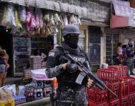 Operativo policial en el cantón Durán, de los más violentos del mundo.