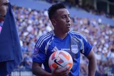 Chrisitian Cueva fue el fichaje estrella de Emelec en el mercado de fichajes de Jorge Guzmán.