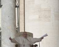 Imagen referencial del papa Francisco en el Vaticano.