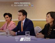 Daniel Noboa durante un evento oficial.