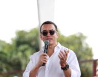 El presidente Daniel Noboa lleva casi dos años en el poder.