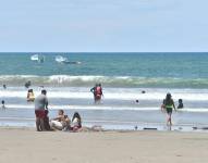 Manta, 1 de marzo de 2025. Poca afluencia de turistas en el primer día de feriado de Carnaval.