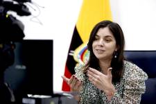 Irene Vélez durante una entrevista en mayo de 2024.