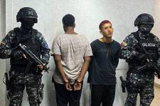 Los sujetos fueron capturados alrededor de las 22:00 de este lunes.